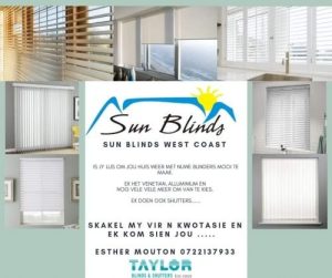 Sun Blinds West Coast